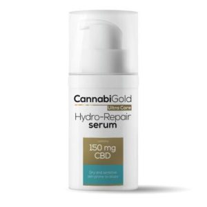 CannabiGold Ultra Care Hydro-Repair Serum Dry and Sensitive Skin Prone to Atrophy 30ml 150mg Skincare