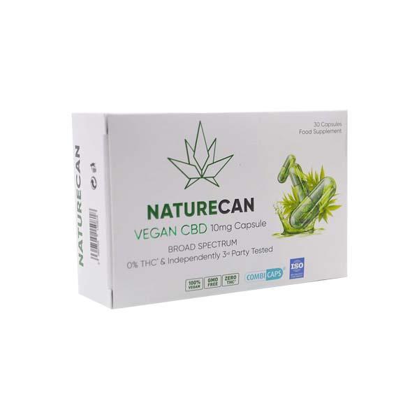 Naturecan vegan CBD capsules 30pcs (10mg per capsule) Oils 2