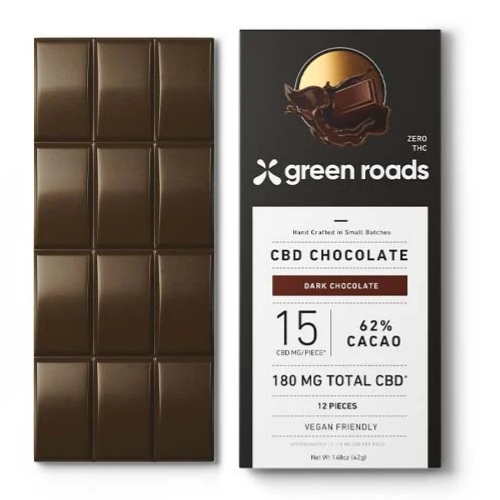 Green Roads CBD Chocolate 62% Cacao 180mg Food 2