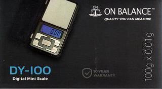 ON BALANCE SCALE DY-100 ( 100G X 0.01G ) Accessories 2