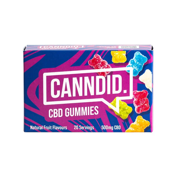 Canndid 500mg CBD Gummies Food 2