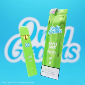 Only Grams Apple Jack – HHC Disposable Vape 1ml HHC Vape