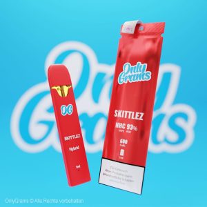 Only Grams Skittlez – HHC Disposable Vape 1ml HHC Vape